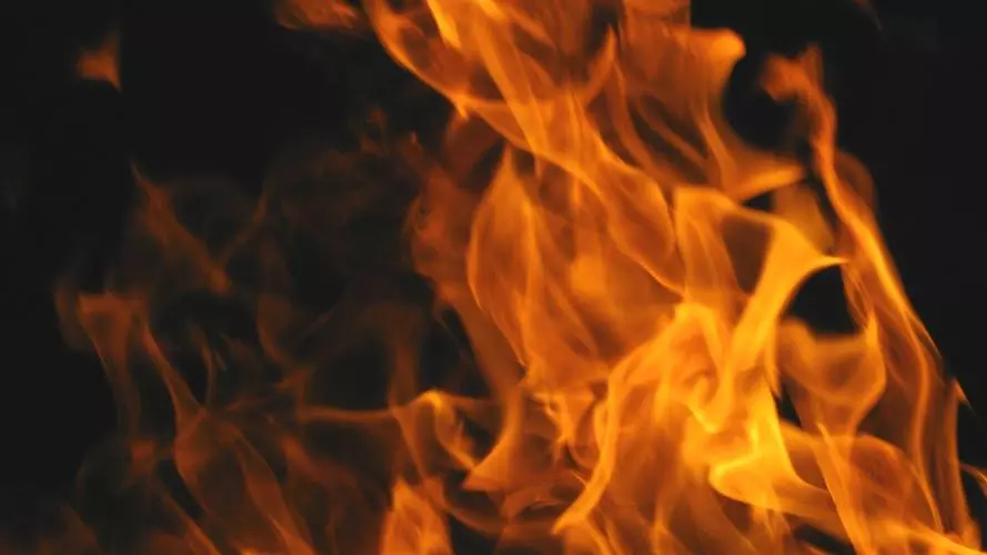 bonfire flames